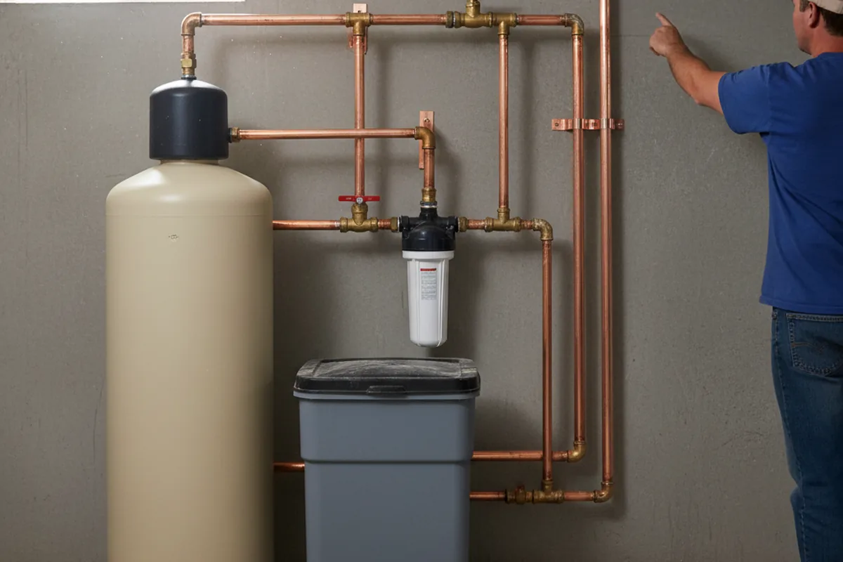 Whole-house water treatment system installed in Rossville
